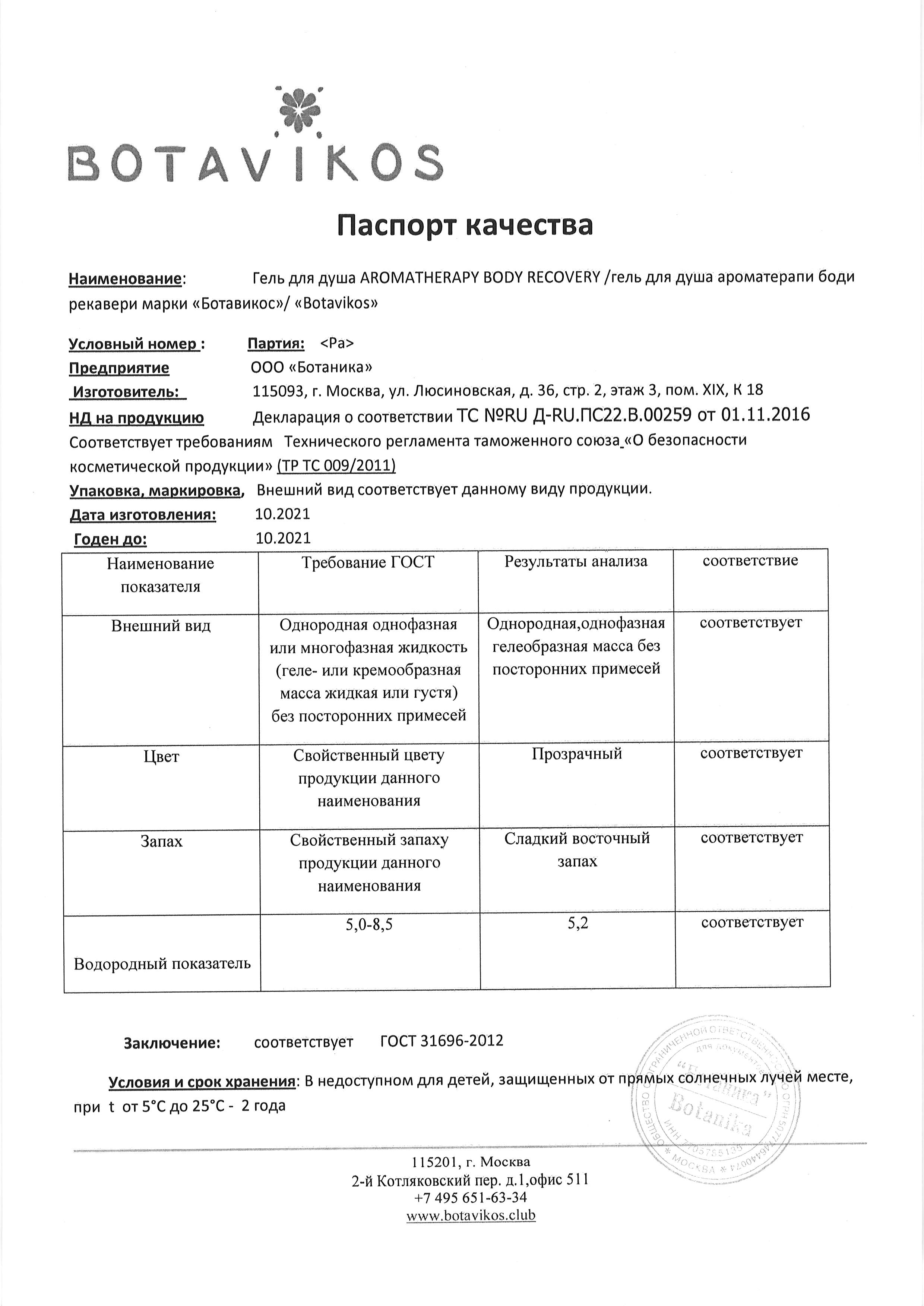 Паспорт №102021